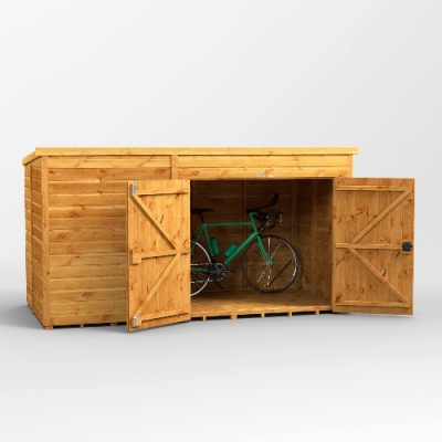 Power Pent Bike Shed 10x5